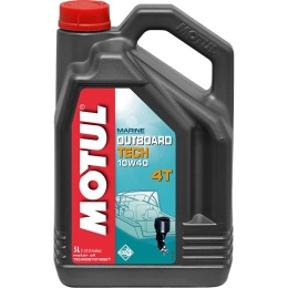 Масло 10W40 5л Motul Outboard Tech 4T полусинт (106354)